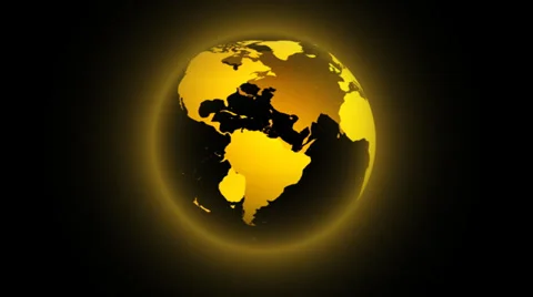 Earth on dark background Stock Footage 34727913