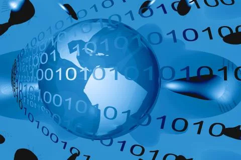 Earth data 스톡 일러스트