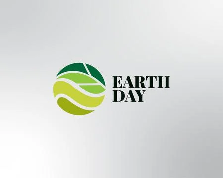 Earth Day, 22 April Text Vector Illustration - Earth Day Logo Design Illustrazione stock