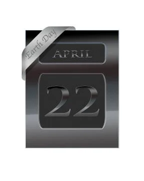 Earth day, april 22. Stock Illustration