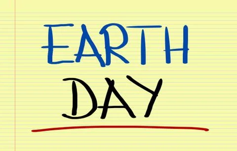 Earth Day Concept Stock Illustration