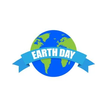 Earth day concept. Stock Illustration