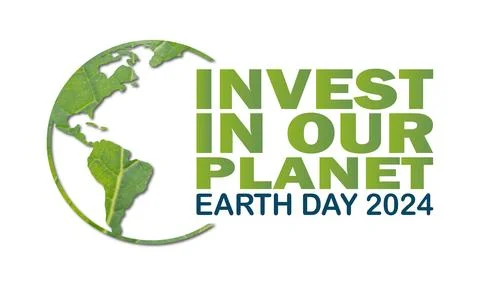 Earth day concept Illustrazione stock