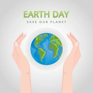 Earth day design Stock-Illustration