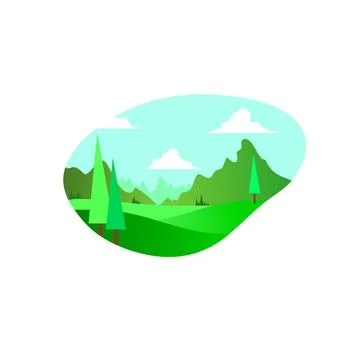 Earth day flat illustration vector Stock Illustration