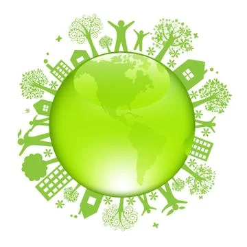 Earth day Stock Illustration