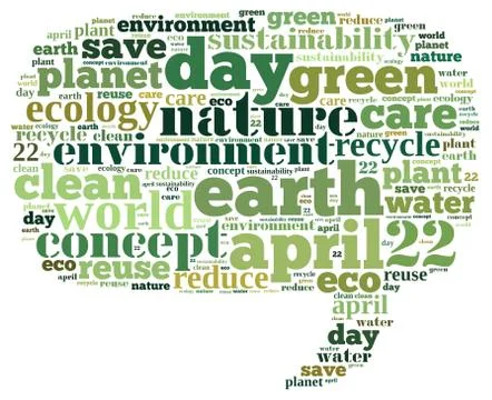 Earth day. Stock Illustration