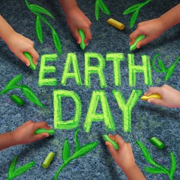 Earth Day 스톡 일러스트