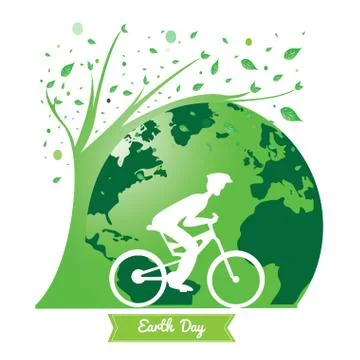 Earth day Stock Illustration