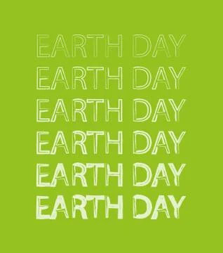 Earth Day Stock Illustration