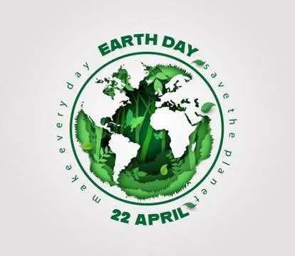 Earth day Stock Illustration