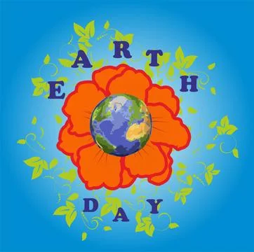 Earth Day Stock Illustration