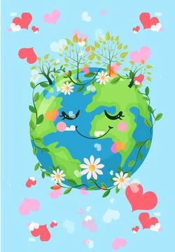 Earth Day, Stock Illustration