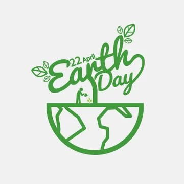 Earth Day Vector Illustration Stock Illustration