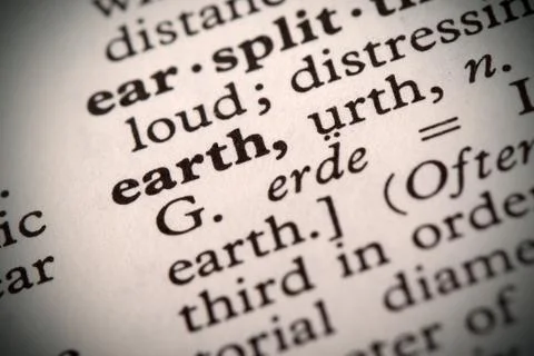 Earth definition Stock Photos