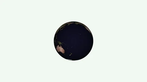 Earth diffuse icon animated video Stock Footage 294402237