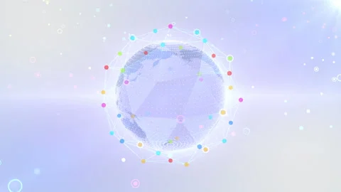 Earth on Digital Setwork 18 S1W 4k Stock-Footage 112153705