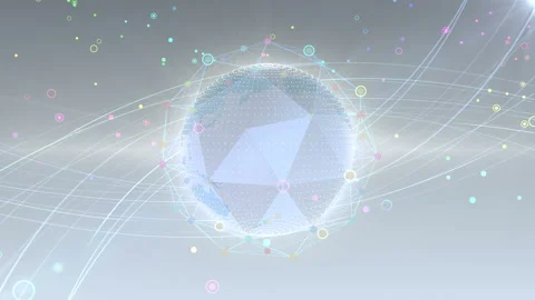 Earth on Digital Setwork 18 S2W 4k Stock-Footage 112155747