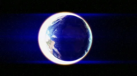 Earth Eclipse Stock Footage 283035