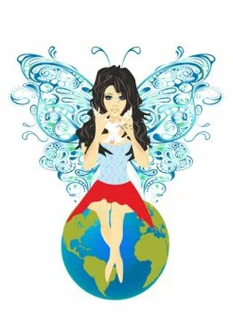 Earth elf Stock Illustration