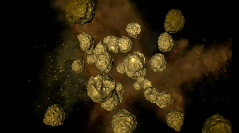 Earth explosion Stock Footage 474379