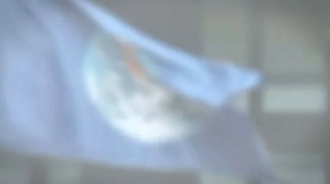 Earth Flag (Light) - Motion Background Stock Footage 10708761