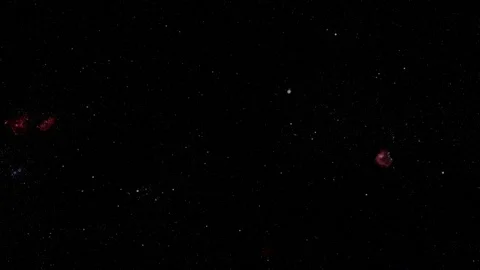 Earth flyby of the possible alien artifact 1991VG in June 2017 (America) Stock Footage 71268529