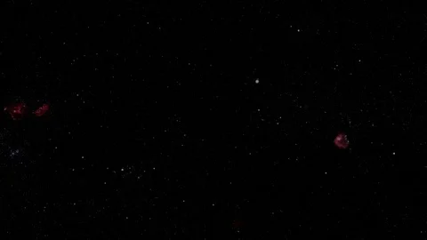Earth flyby of the possible alien artifact 1991VG in June 2017 (Asutralasia) Stock Footage 71268782