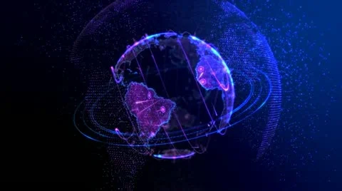 Earth Video stock 13128590