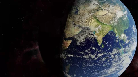 Earth Stock Footage 128651003