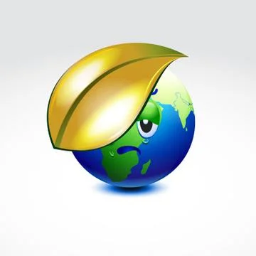 Earth global warming Stock Illustration