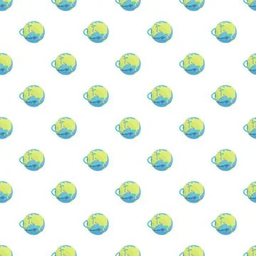 Earth globe connectivity pattern for global communication 库存插图
