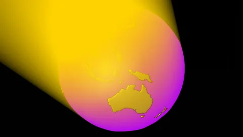 EARTH GLOBE Video stock 146786998