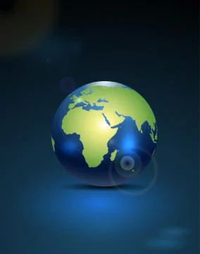Earth globe icon Stock Illustration
