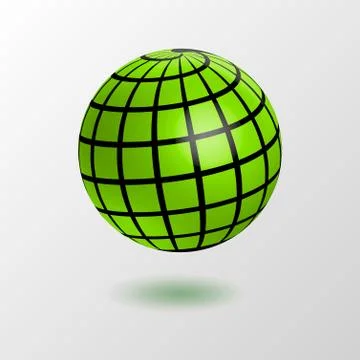 Earth globe icon Stock Illustration