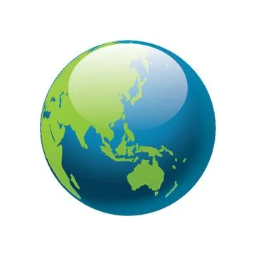 Earth globe icon Stock-Illustration