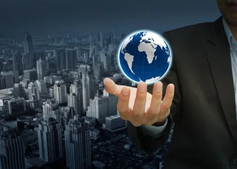 Earth globe Stock Illustration