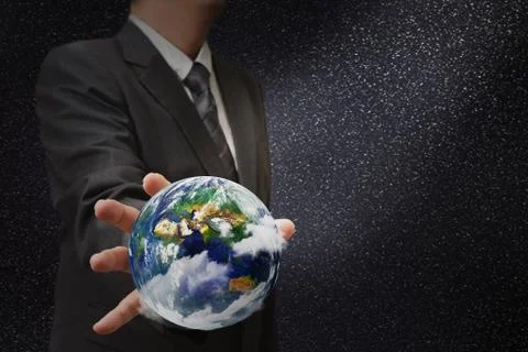 Earth globe Stock Illustration