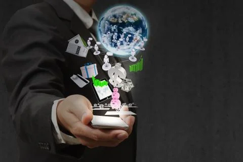 Earth globe Stock Illustration