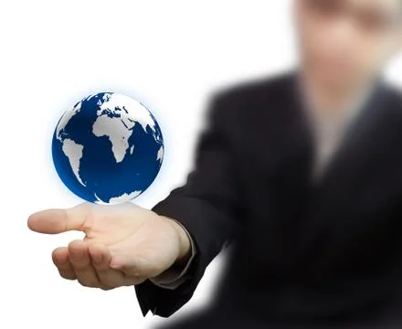 Earth globe Stock Illustration
