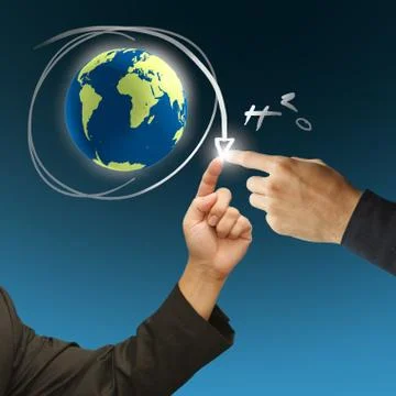 Earth globe イラスト素材