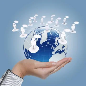 Earth globe Stock Illustration