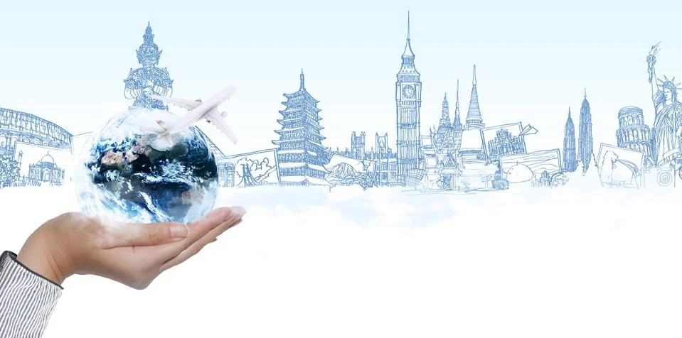 Earth globe Stock Illustration