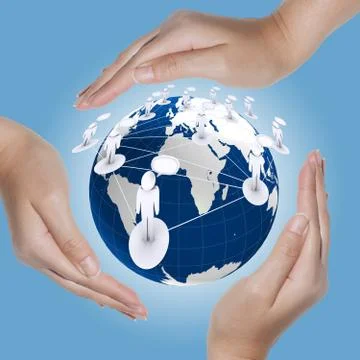 Earth globe Stock Illustration