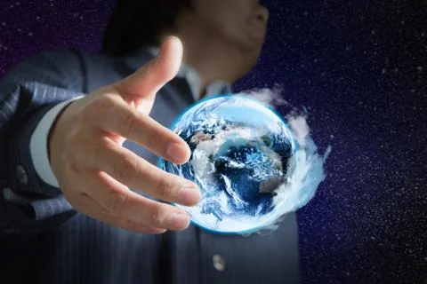 Earth globe Stock Illustration