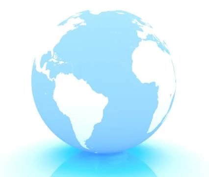 Earth Globe Stock Illustration