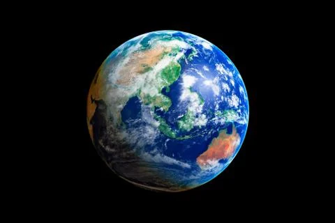 Earth Globe Stock Illustration