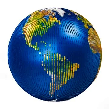 Earth globe Stock Illustration