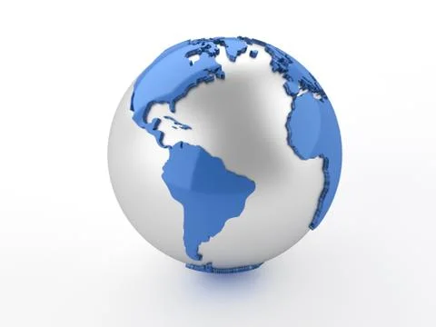 Earth globe Stock Illustration