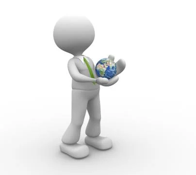 Earth globe Stock Illustration